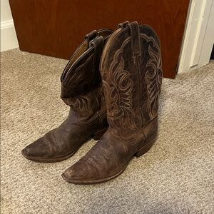 Shyanne Brown Heeled Boots